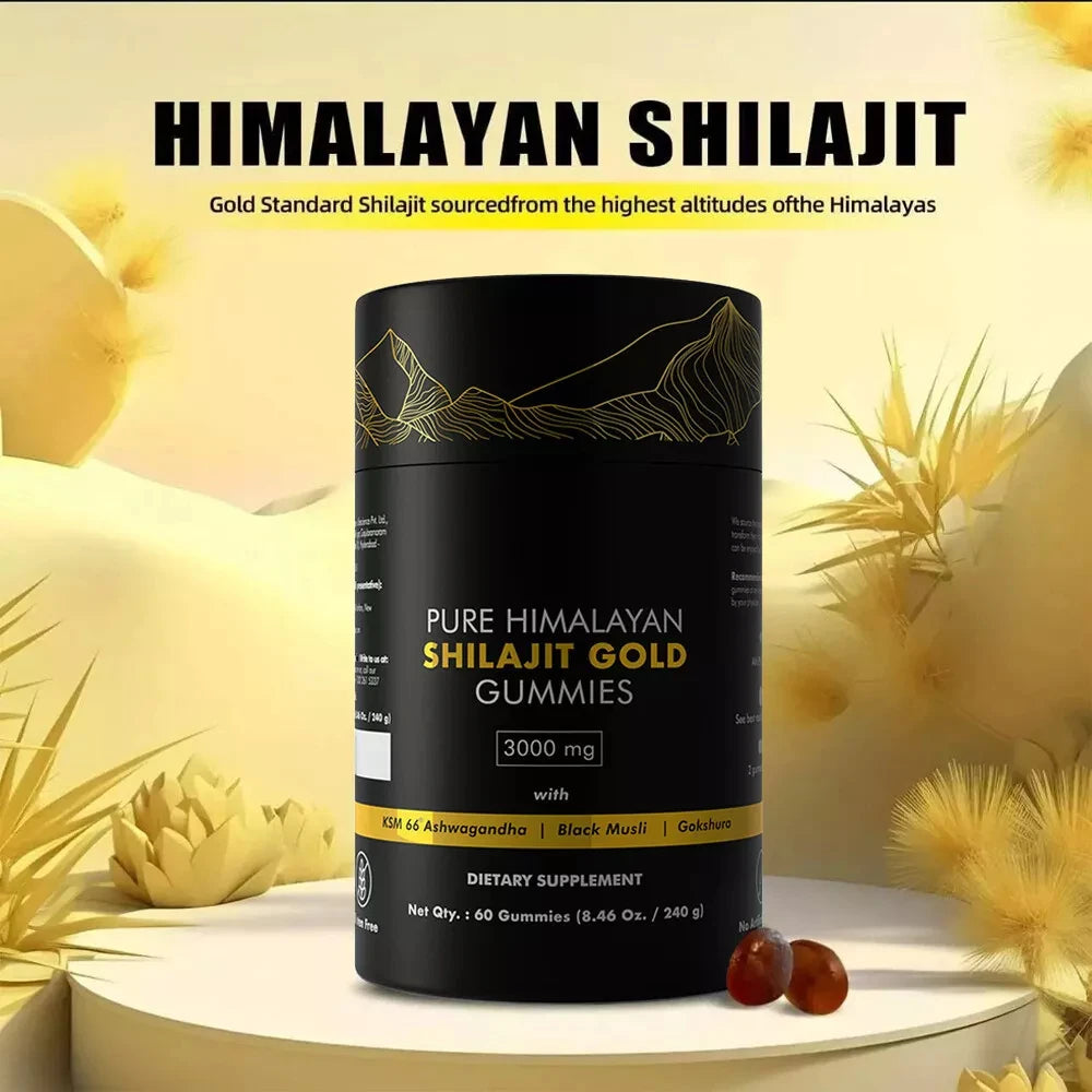 Pure Himalayan Shilajit Gummies, 3000 Mg